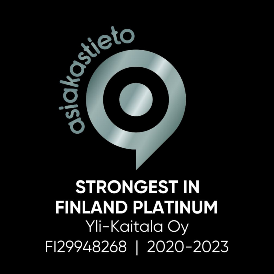 Strongest in Finland Platinum Certificate.